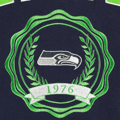 NFL Seattle Seahawks Tommy Hilfiger Women's Becca Drop Shoulder Pullover Hoodie