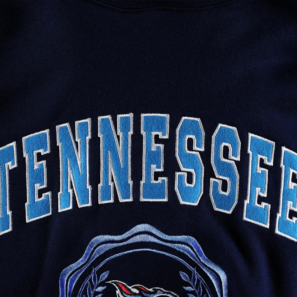NFL Tennessee Titans Tommy Hilfiger Women's Becca Drop Shoulder Pullover Hoodie