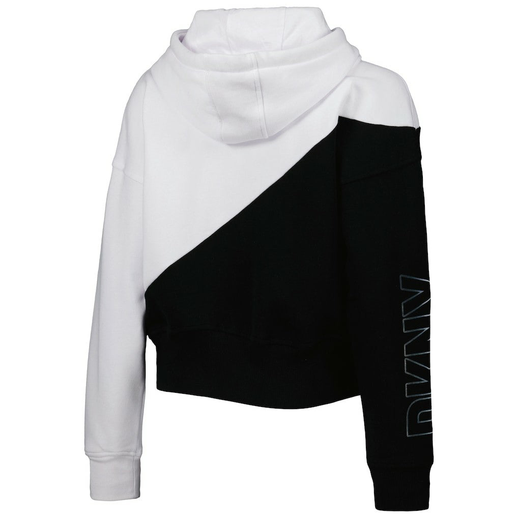 NFL New Orleans Saints DKNY Sport Women's Bobbi Color Blocked Pullover Hoodie