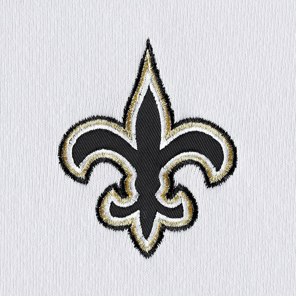 NFL New Orleans Saints DKNY Sport Women's Bobbi Color Blocked Pullover Hoodie