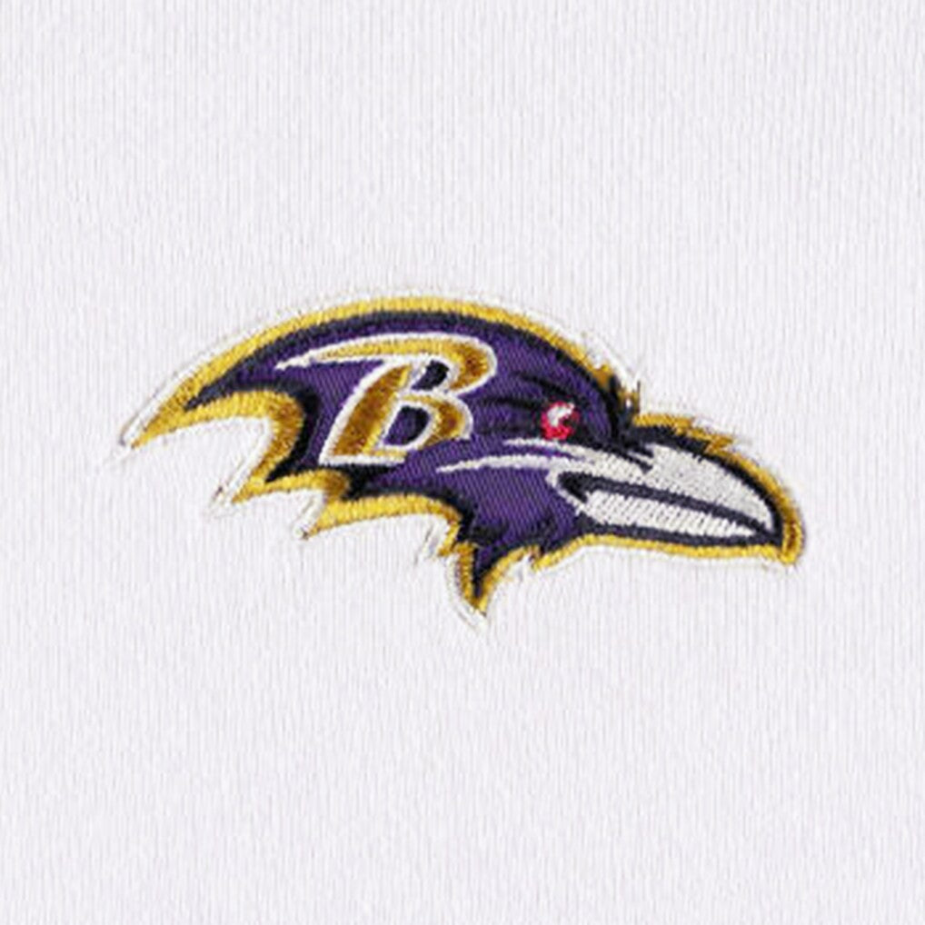 NFL Baltimore Ravens DKNY Sport Women's Bobbi Color Blocked Pullover Hoodie