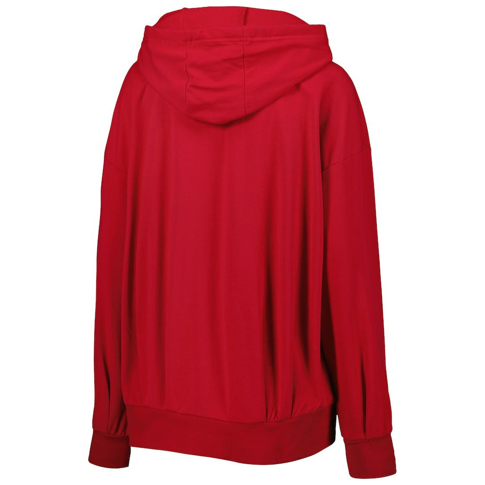 NFL Atlanta Falcons MSX by Michael Strahan Women's Emerson Lightweight Full-Zip Hoodie
