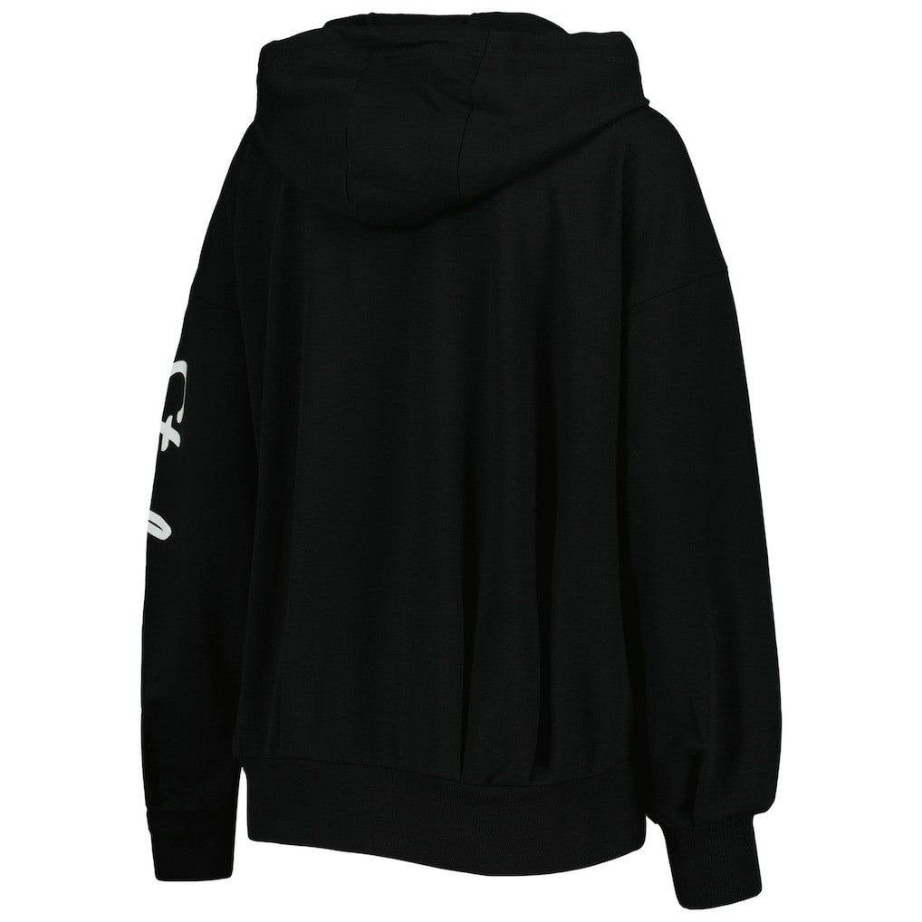 NFL Pittsburgh Steelers MSX by Michael Strahan Women's Emerson Lightweight Full-Zip Hoodie