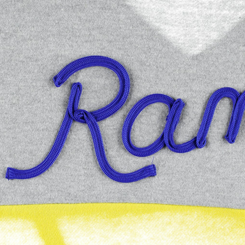 NFL Los Angeles Rams Touch Women's Outfield Deep V-Back Waist Length Pullover Sweatshirt
