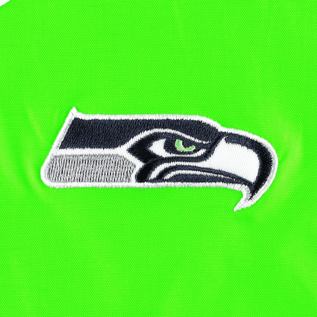 NFL Seattle Seahawks Tommy Hilfiger Women's Staci Half-Zip Hoodie Windbreaker Jacket