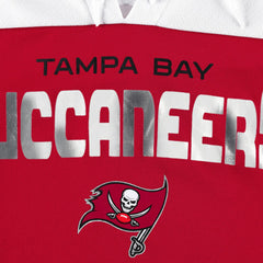 NFL Tampa Bay Buccaneers G-III 4Her by Carl Banks Women's Double Team 3/4-Sleeve Lace-Up T-Shirt