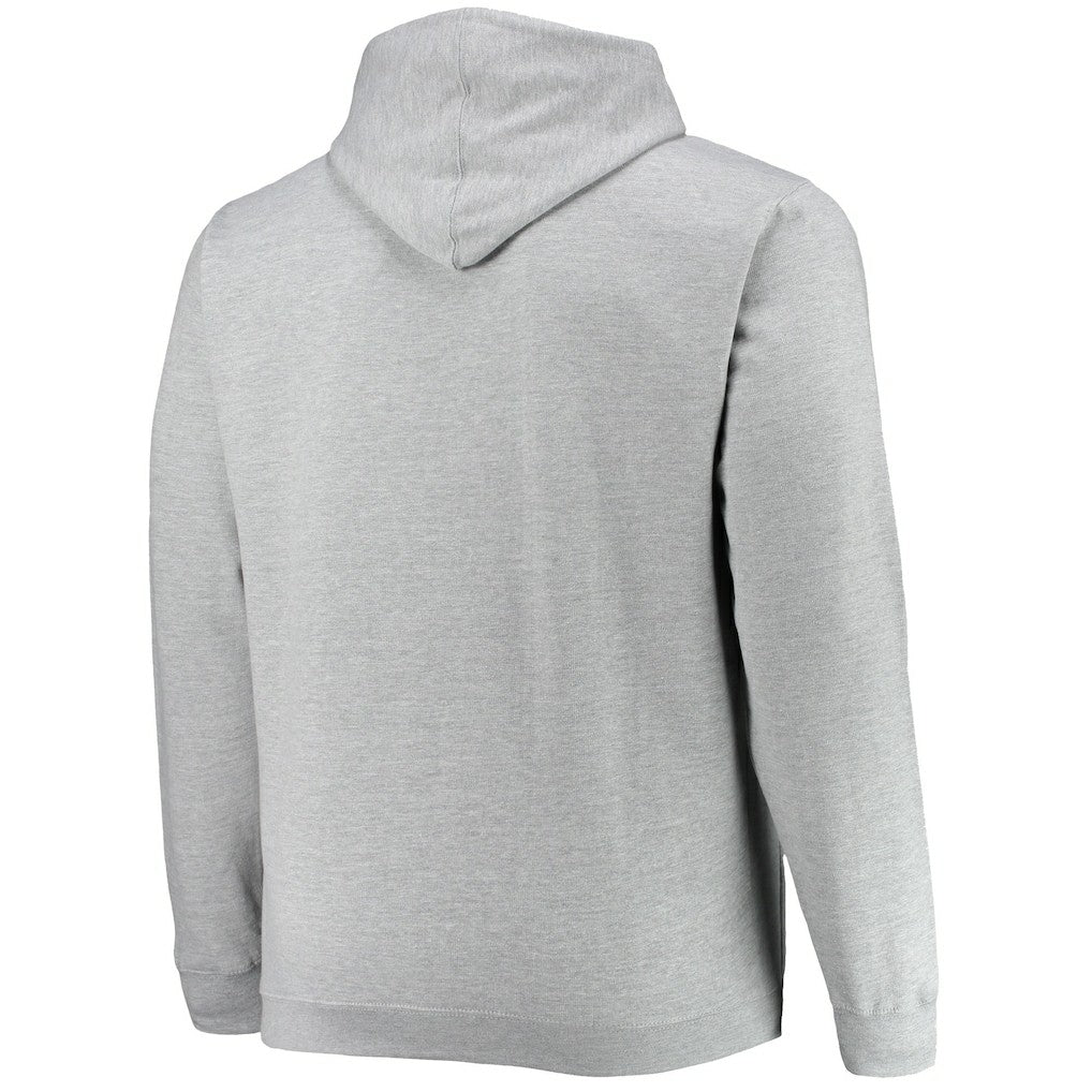 Philadelphia 76ers Big & Tall Heart & Soul Pullover Hoodie - Heathered Gray online