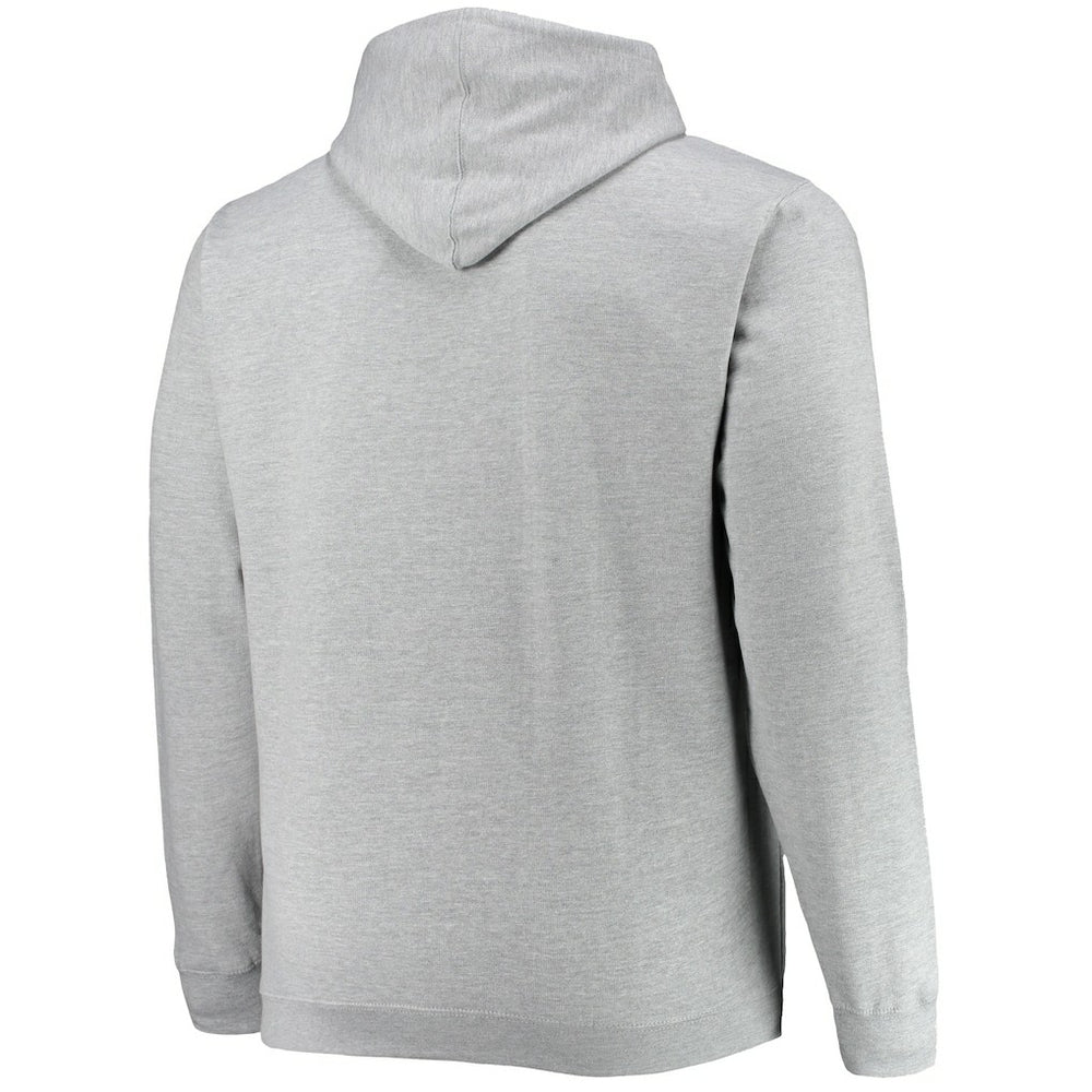 Philadelphia 76ers Big & Tall Heart & Soul Pullover Hoodie - Heathered Gray online