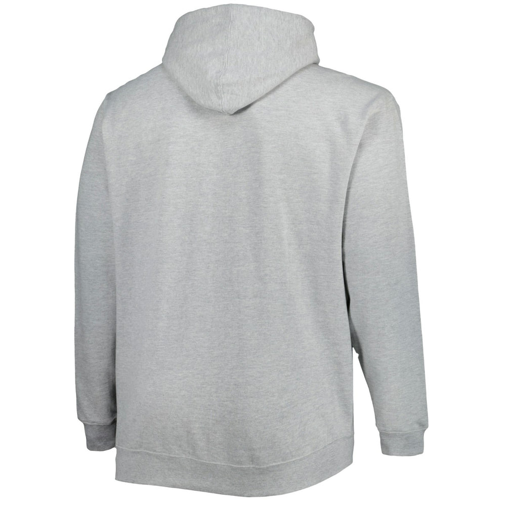 Milwaukee Bucks Big & Tall Heart & Soul Pullover Hoodie - Heathered Gray shop