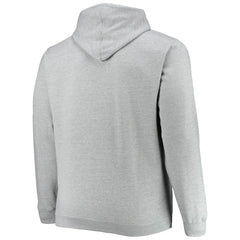 Chicago Bulls Big & Tall Heart & Soul Pullover Hoodie - Heathered Gray shop
