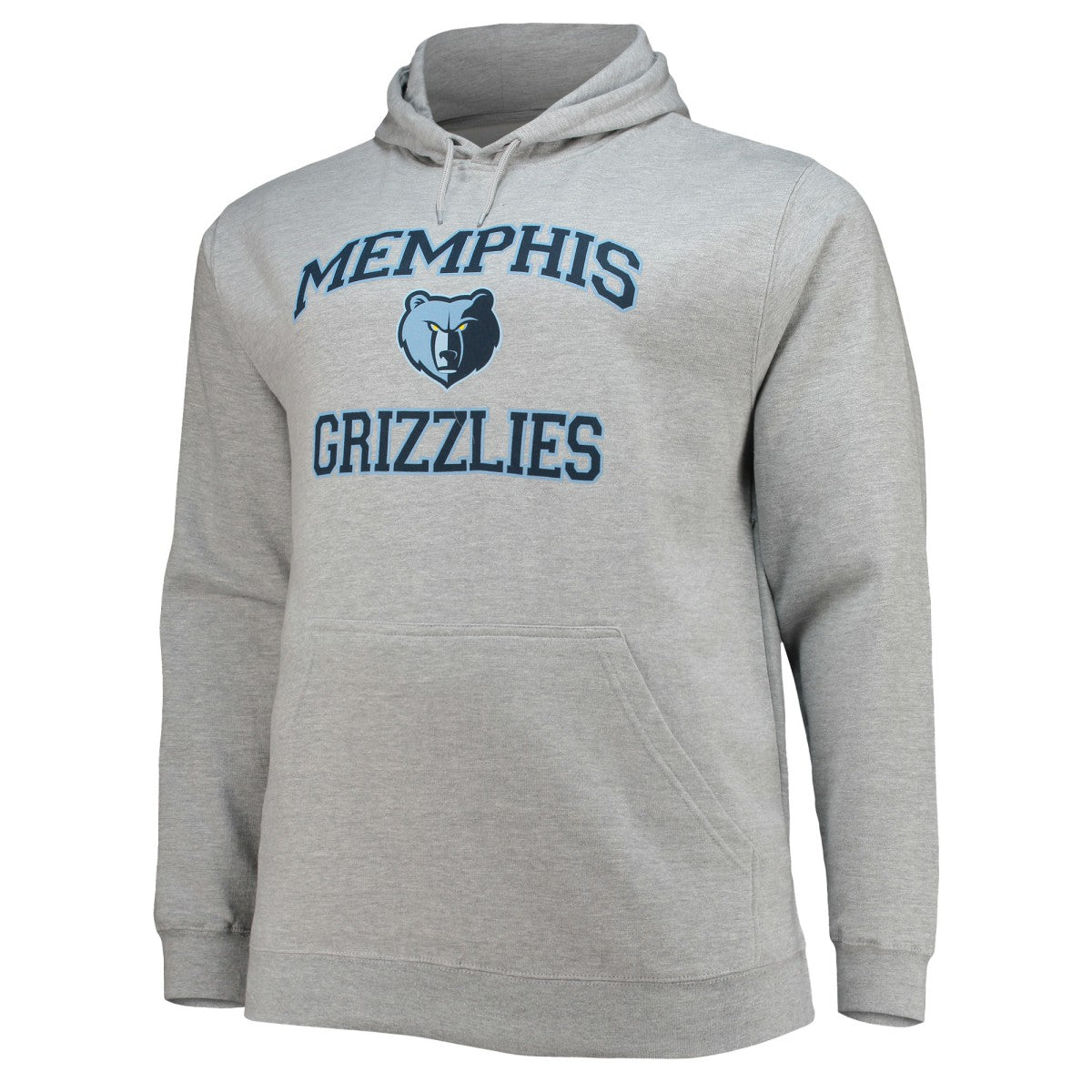 Memphis Grizzlies Big & Tall Heart & Soul Pullover Hoodie - Heathered Gray discount