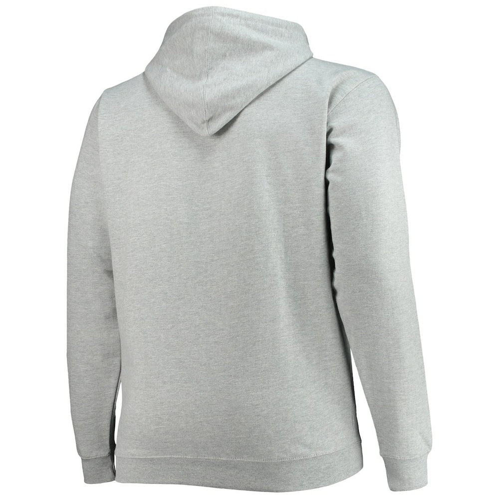 Atlanta Hawks Big & Tall Heart & Soul Pullover Hoodie - Heathered Gray on sale