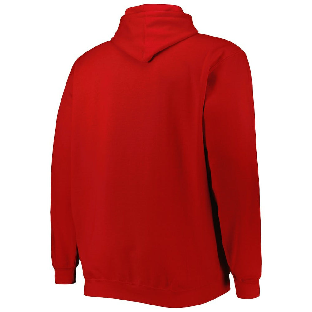 Atlanta Hawks Big & Tall Heart & Soul Pullover Hoodie - Red sale