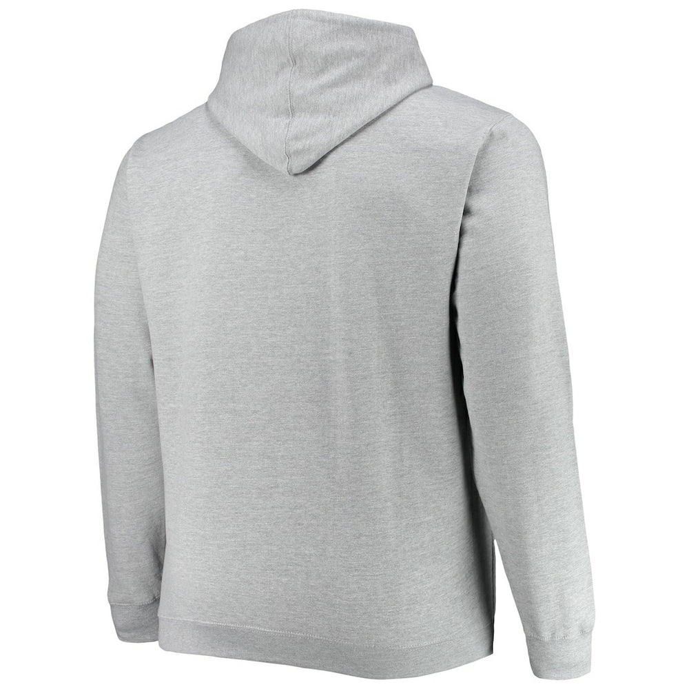 Brooklyn Nets Big & Tall Heart & Soul Pullover Hoodie - Heathered Gray on sale
