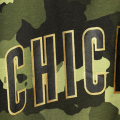 Chicago Cubs Women's 2022 MLB Armed Forces Day Camo Racerback Tank Top - Green | New Era