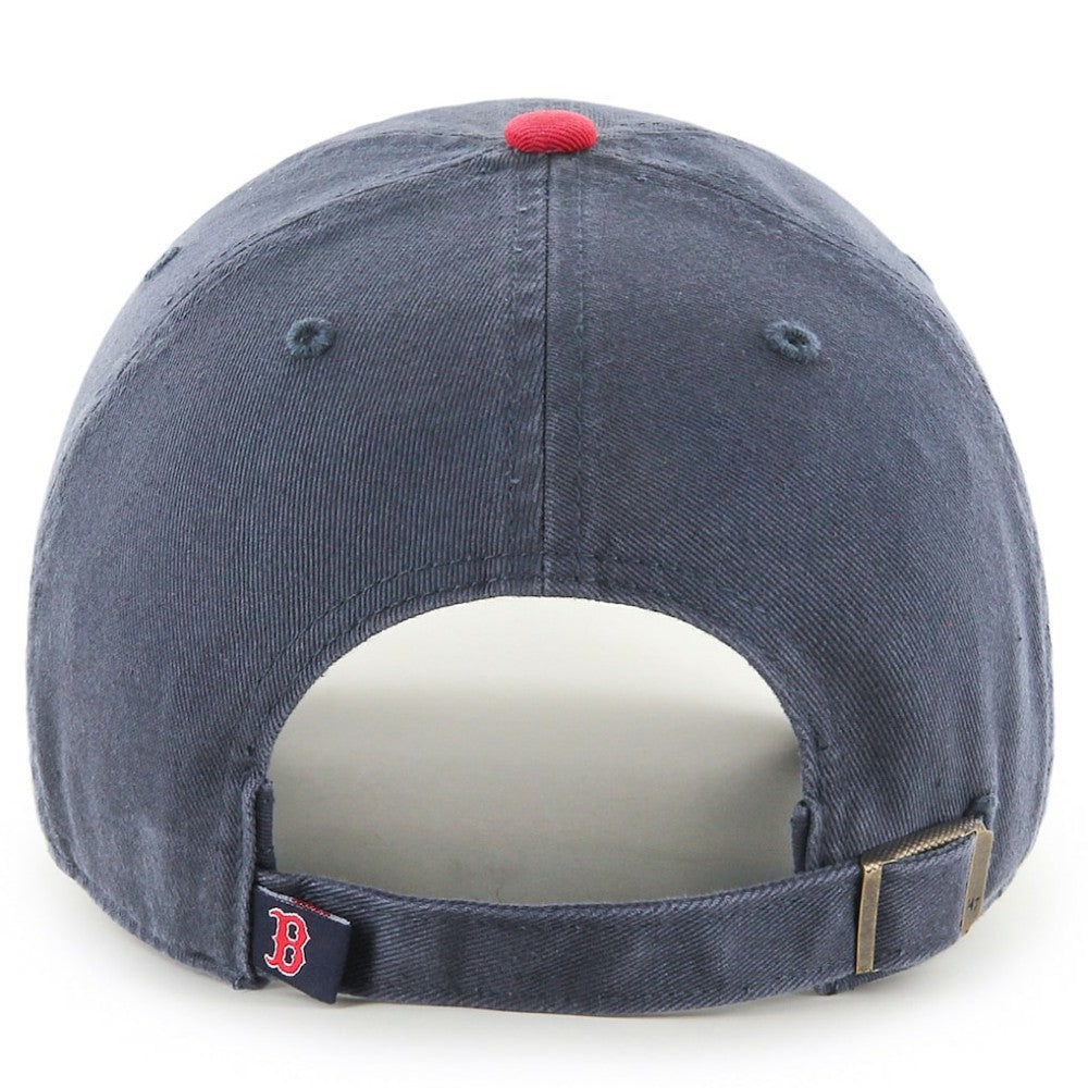 Boston Red Sox Youth Clean Up Team Logo Adjustable Hat - Navy | 47 brand