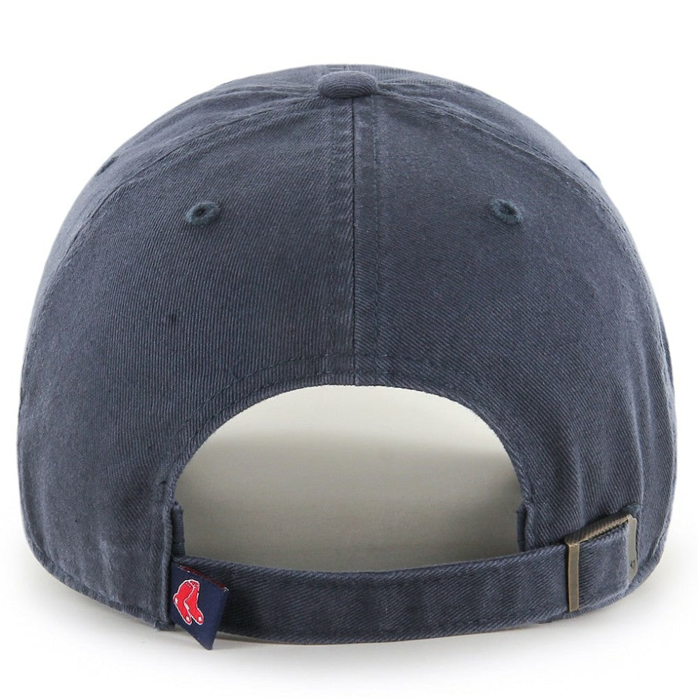 Boston Red Sox Youth Logo Clean Up Adjustable Hat - Navy | 47 brand