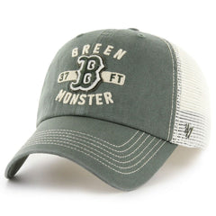 Boston Red Sox Green Monster Trucker Flex Hat - Green | 47 brand