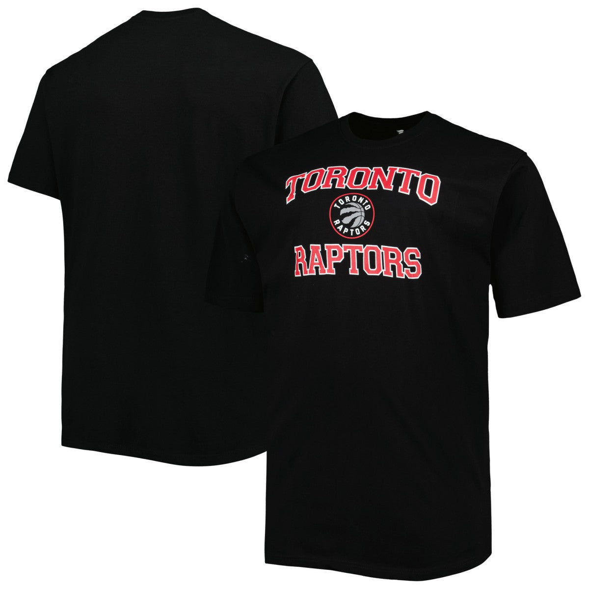 Toronto Raptors Big & Tall Heart & Soul T-Shirt - Black discount