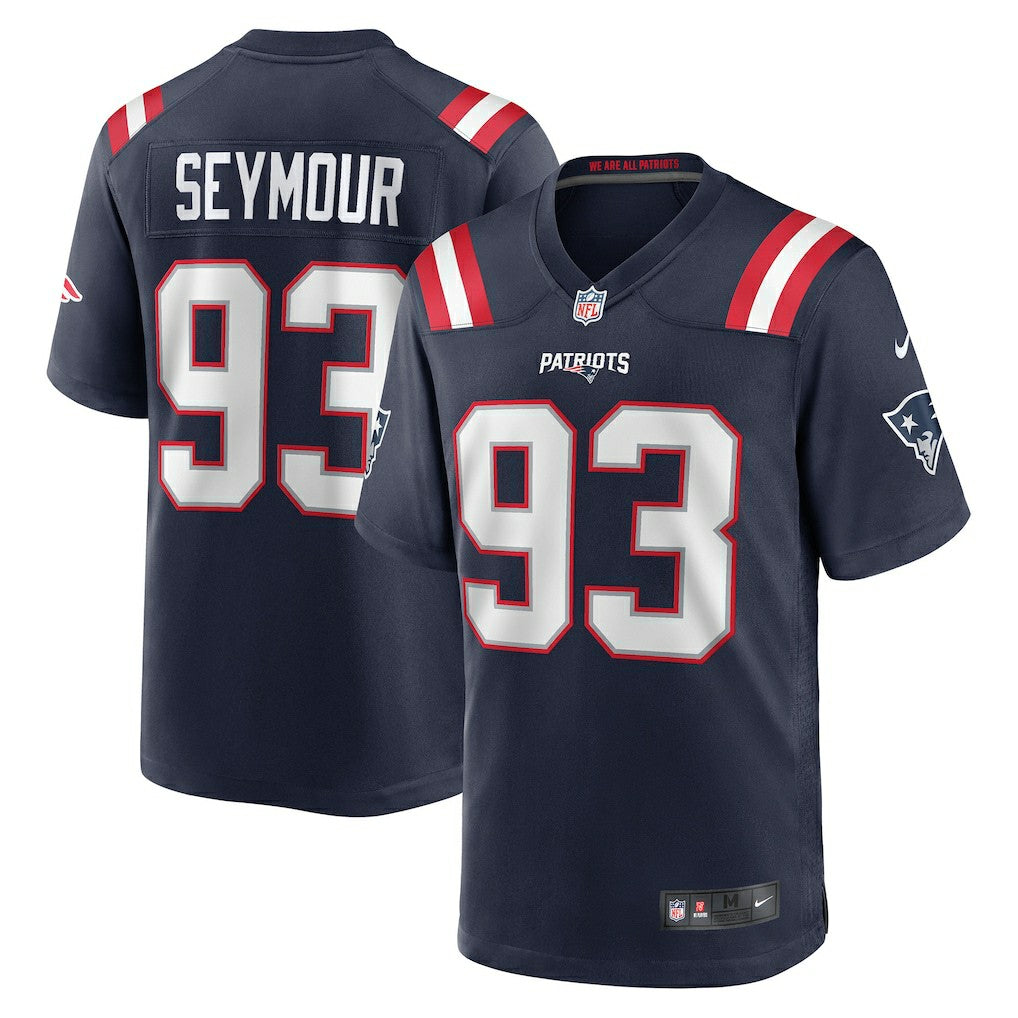NFL New England Patriots Richard Seymour  Retired Player Game Jersey
