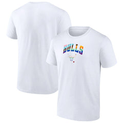 Chicago Bulls Pride T-Shirt sale - White sale