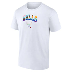 Chicago Bulls Pride T-Shirt sale - White sale