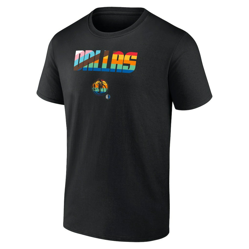 Dallas Mavericks Pride T-Shirt sale - Black sale