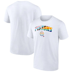 Detroit Pistons Pride T-Shirt sale - White cheap