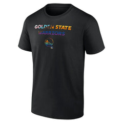 Golden State Warriors Logo Pride T-Shirt sale - Black on sale