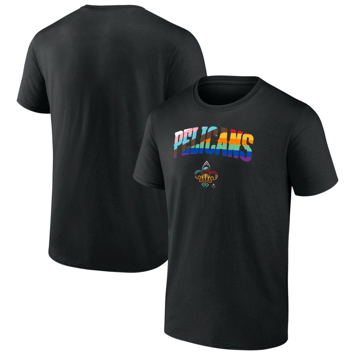 New Orleans Pelicans Logo Pride T-Shirt - Black discount