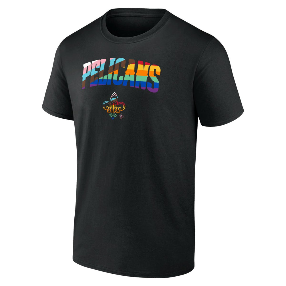 New Orleans Pelicans Logo Pride T-Shirt - Black discount