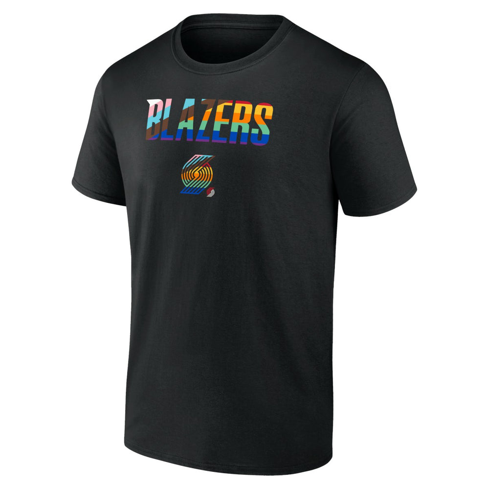 Portland Trail Blazers Pride T-Shirt - Black outlet