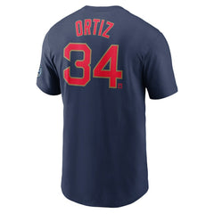 David Ortiz Boston Red Sox Name & Number T-Shirt - Navy | Nike