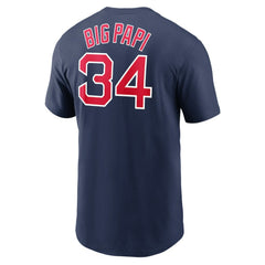 David Ortiz Boston Red Sox Name & Number Wordmark T-Shirt - Navy | Nike
