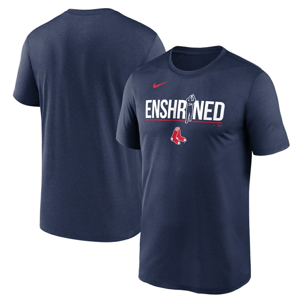 David Ortiz Boston Red Sox Legend Enshrined Performance T-Shirt - Navy | Nike