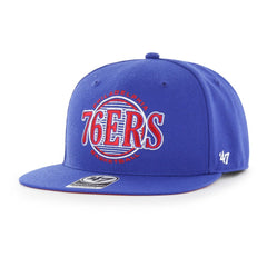 Philadelphia 76ers '47 High Post Captain Snapback Hat - Royal | 47 brand sale
