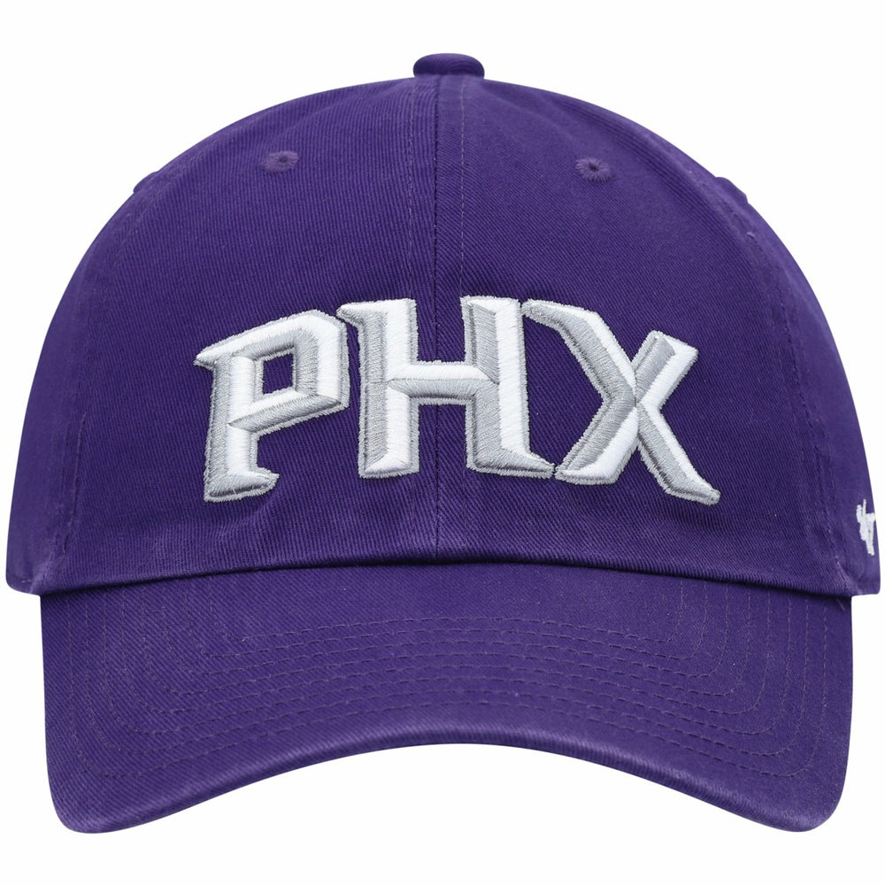 Phoenix Suns '47 Clean Up Wordmark Adjustable Hat - Purple | 47 brand sale