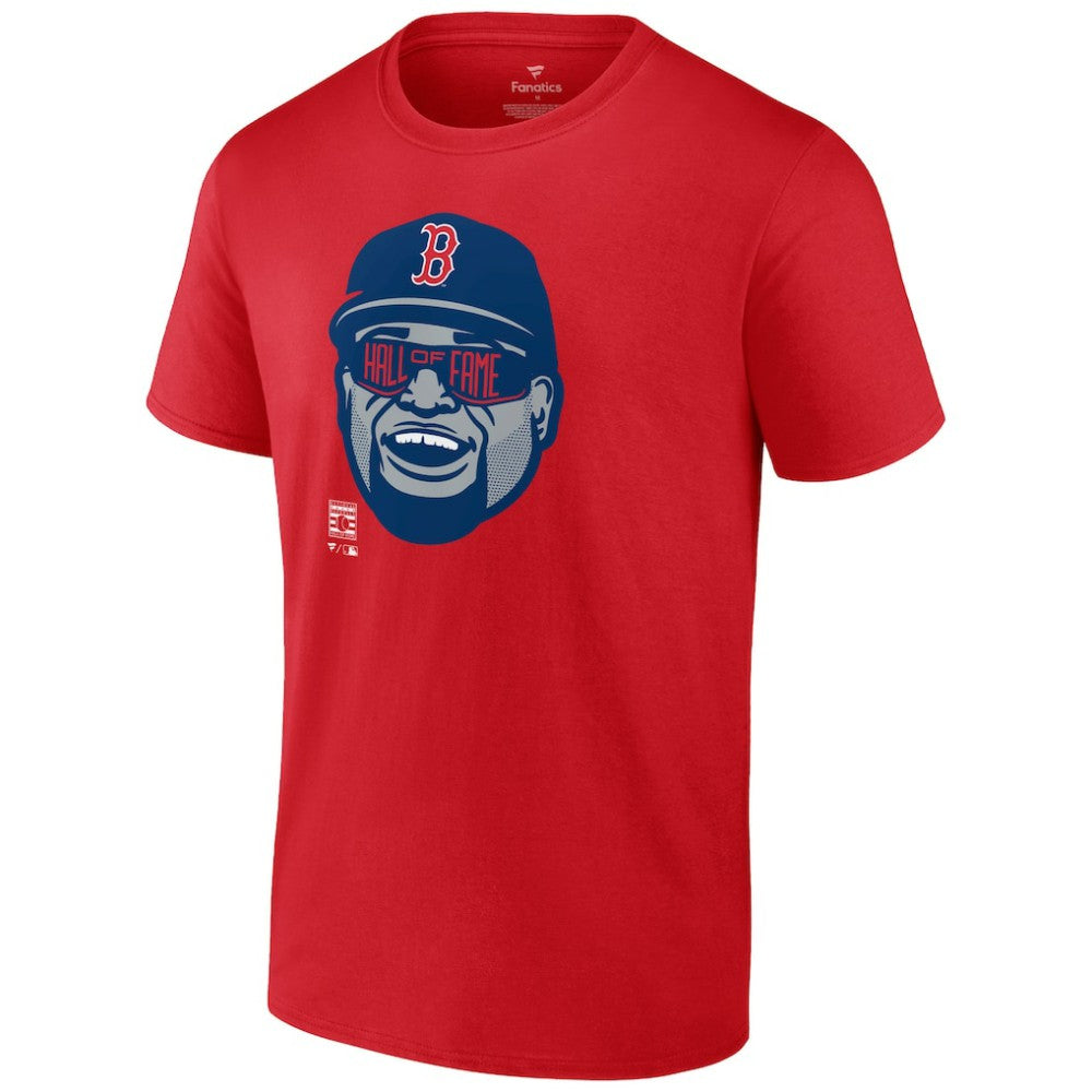 David Ortiz Boston Red Sox Hall of Fame T-Shirt - Red