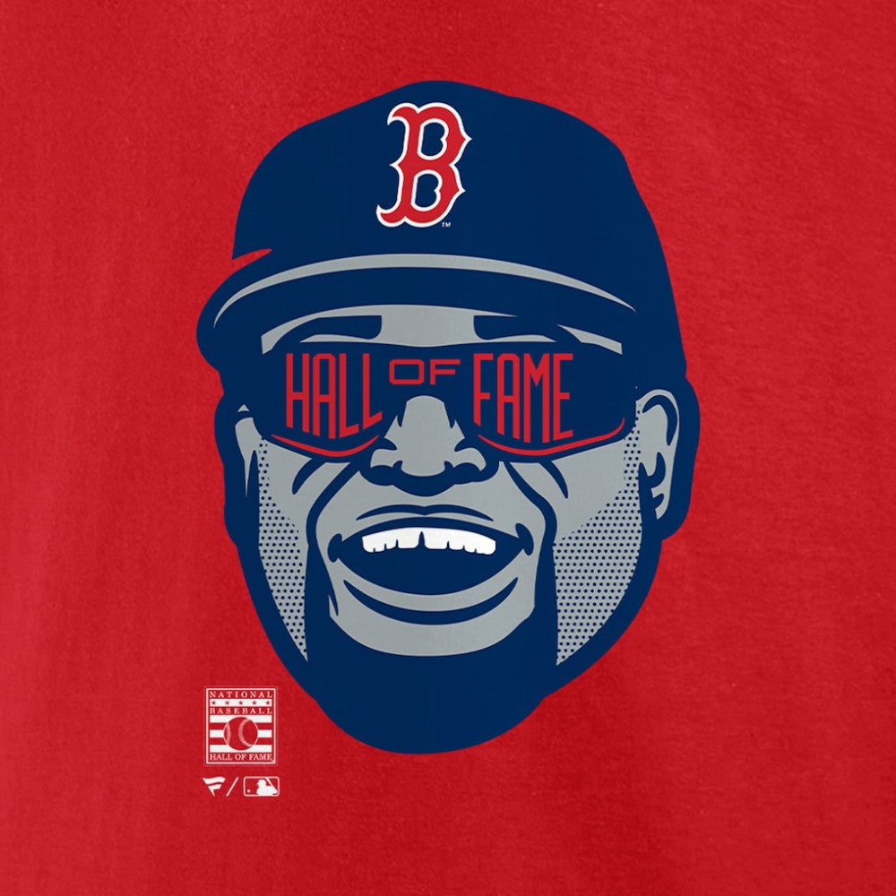 David Ortiz Boston Red Sox Hall of Fame T-Shirt - Red