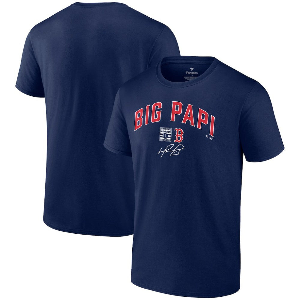 David Ortiz Boston Red Sox Big Papi Graphic T-Shirt - Navy