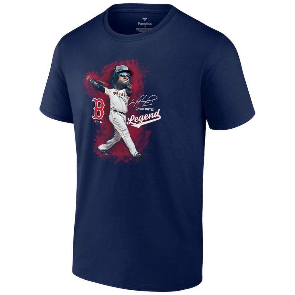David Ortiz Boston Red Sox Legend Graphic T-Shirt - Navy