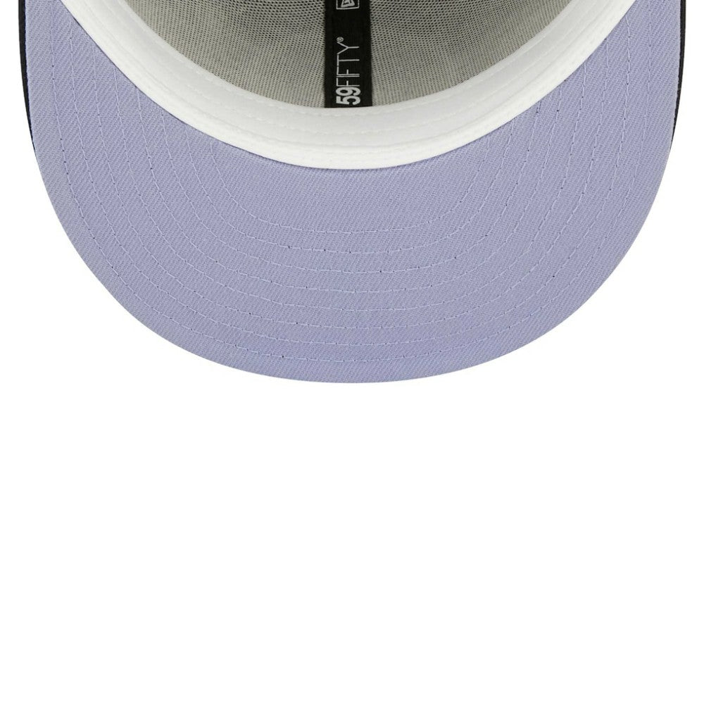 Chicago White Sox 50th Anniversary 1983 MLB All-Star Game Lavender Undervisor 59FIFTY Fitted Hat - Navy | New Era