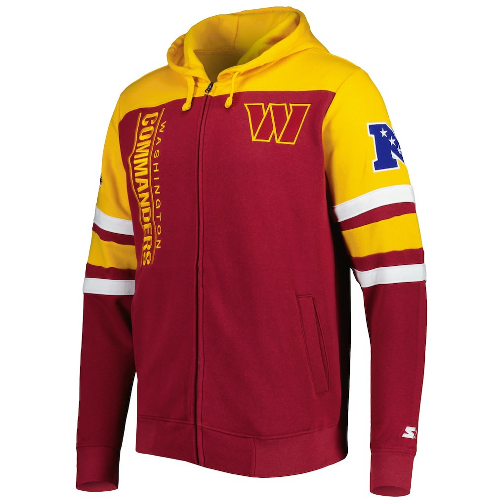 NFL Washington Commanders Starter Extreme Full-Zip Hoodie Jacket