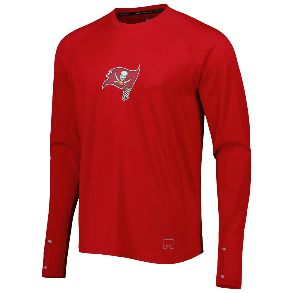 NFL Tampa Bay Buccaneers MSX by Michael Strahan Interval Long Sleeve Raglan T-Shirt