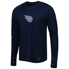 NFL Tennessee Titans MSX by Michael Strahan Interval Long Sleeve Raglan T-Shirt