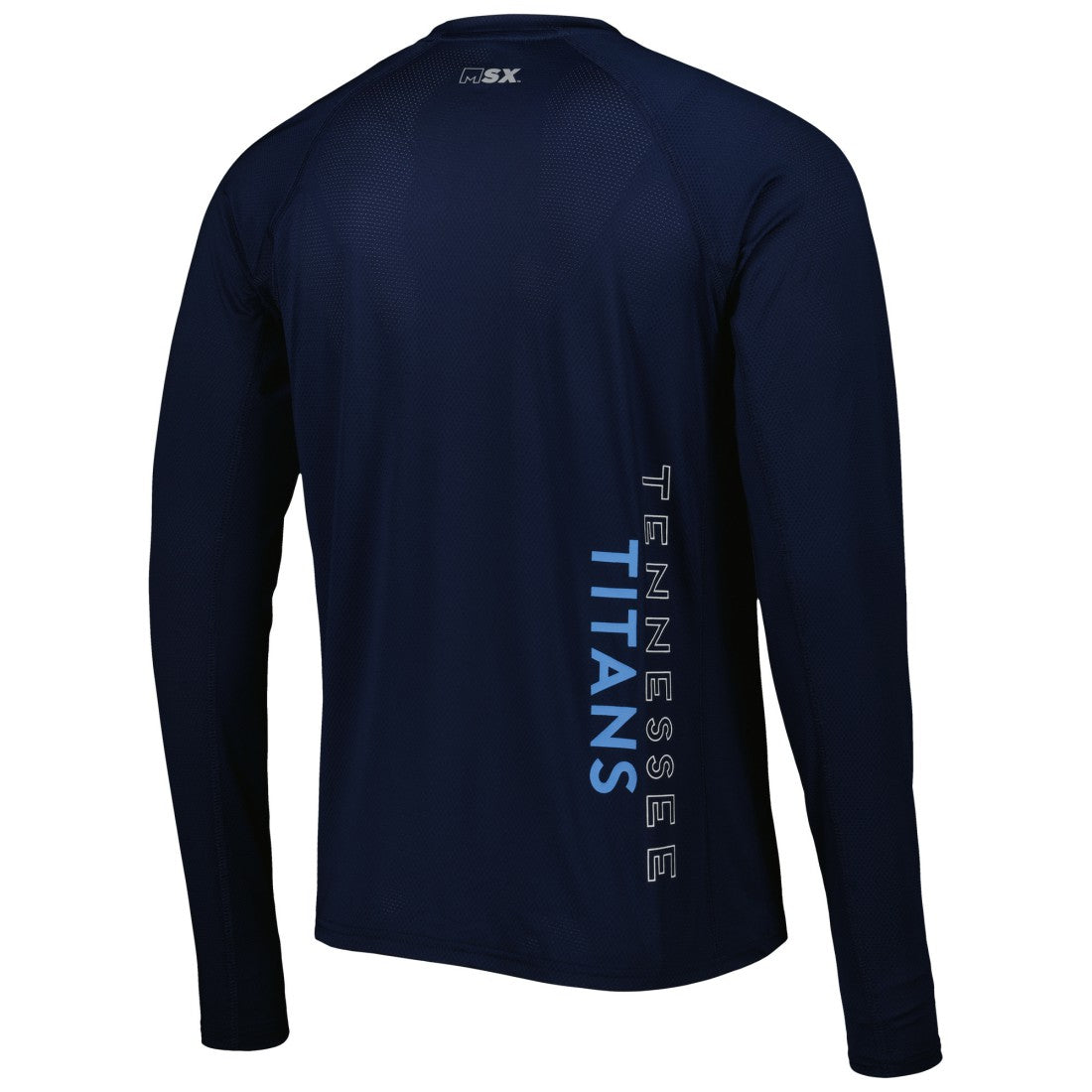 NFL Tennessee Titans MSX by Michael Strahan Interval Long Sleeve Raglan T-Shirt