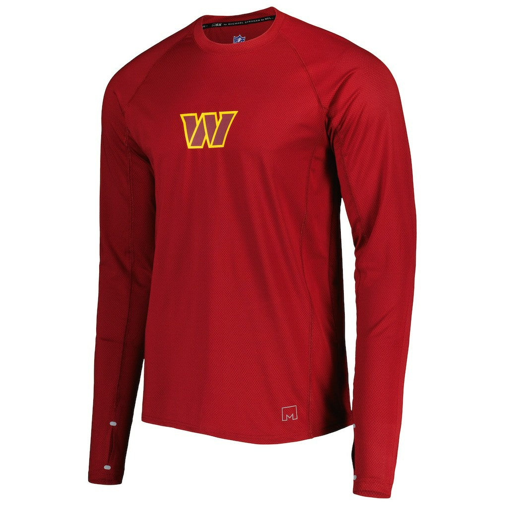 NFL Washington Commanders MSX by Michael Strahan Interval Long Sleeve Raglan T-Shirt