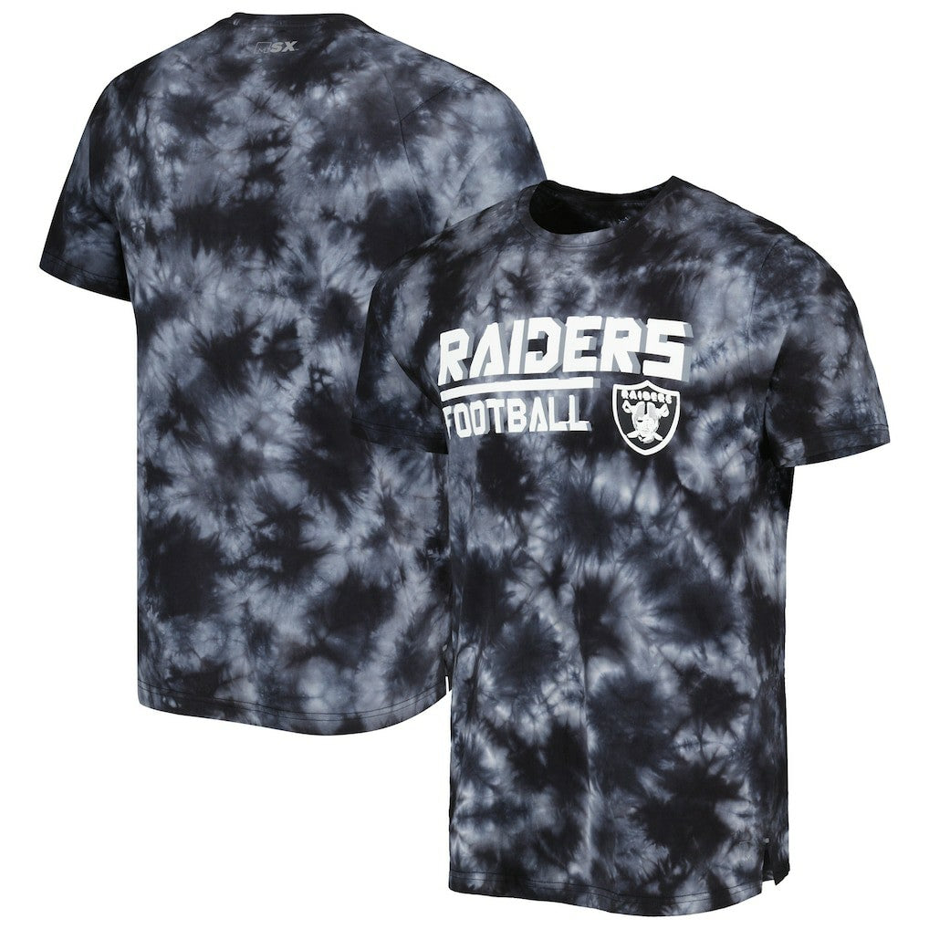 NFL Las Vegas Raiders MSX by Michael Strahan Recovery Tie-Dye T-Shirt