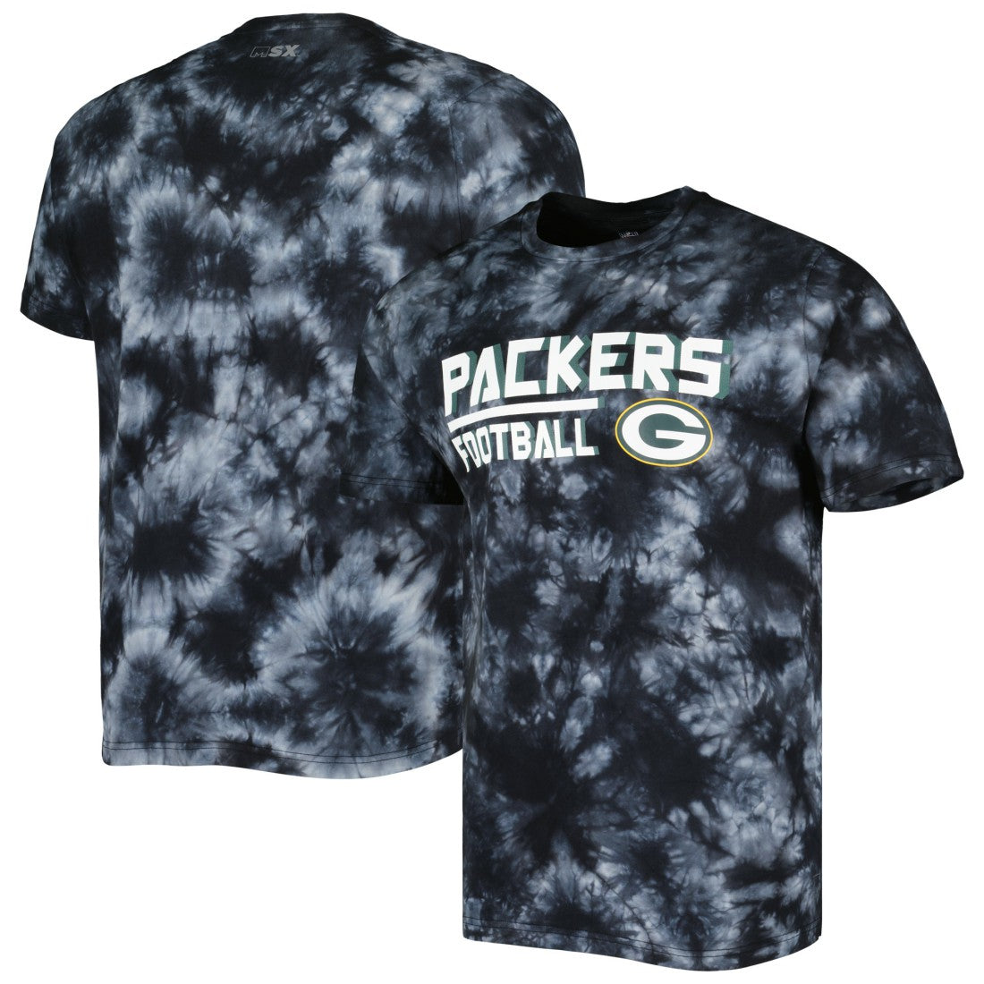 NFL Green Bay Packers MSX by Michael Strahan Recovery Tie-Dye T-Shirt