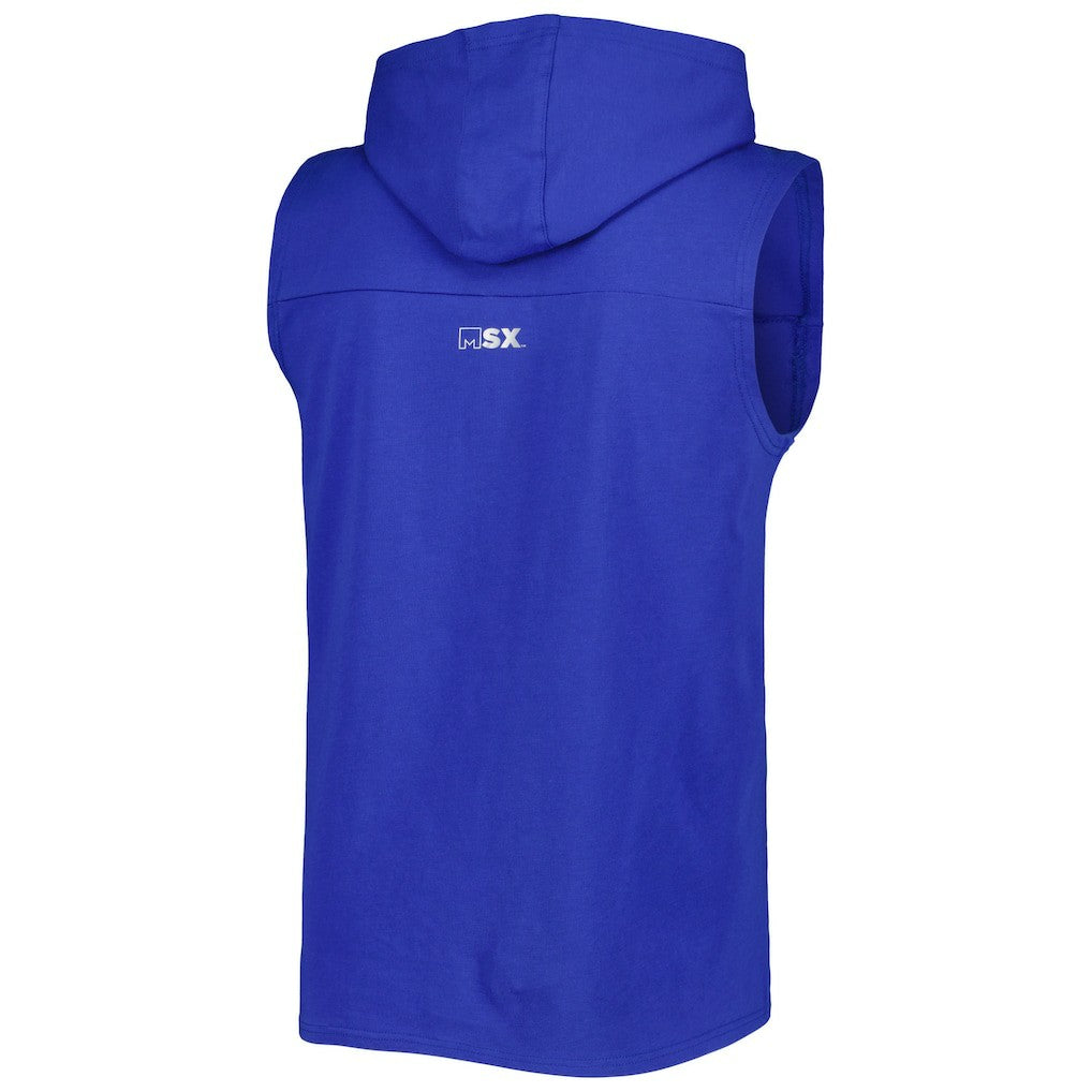 NFL Buffalo Bills MSX by Michael Strahan Relay Sleeveless Pullover Hoodie